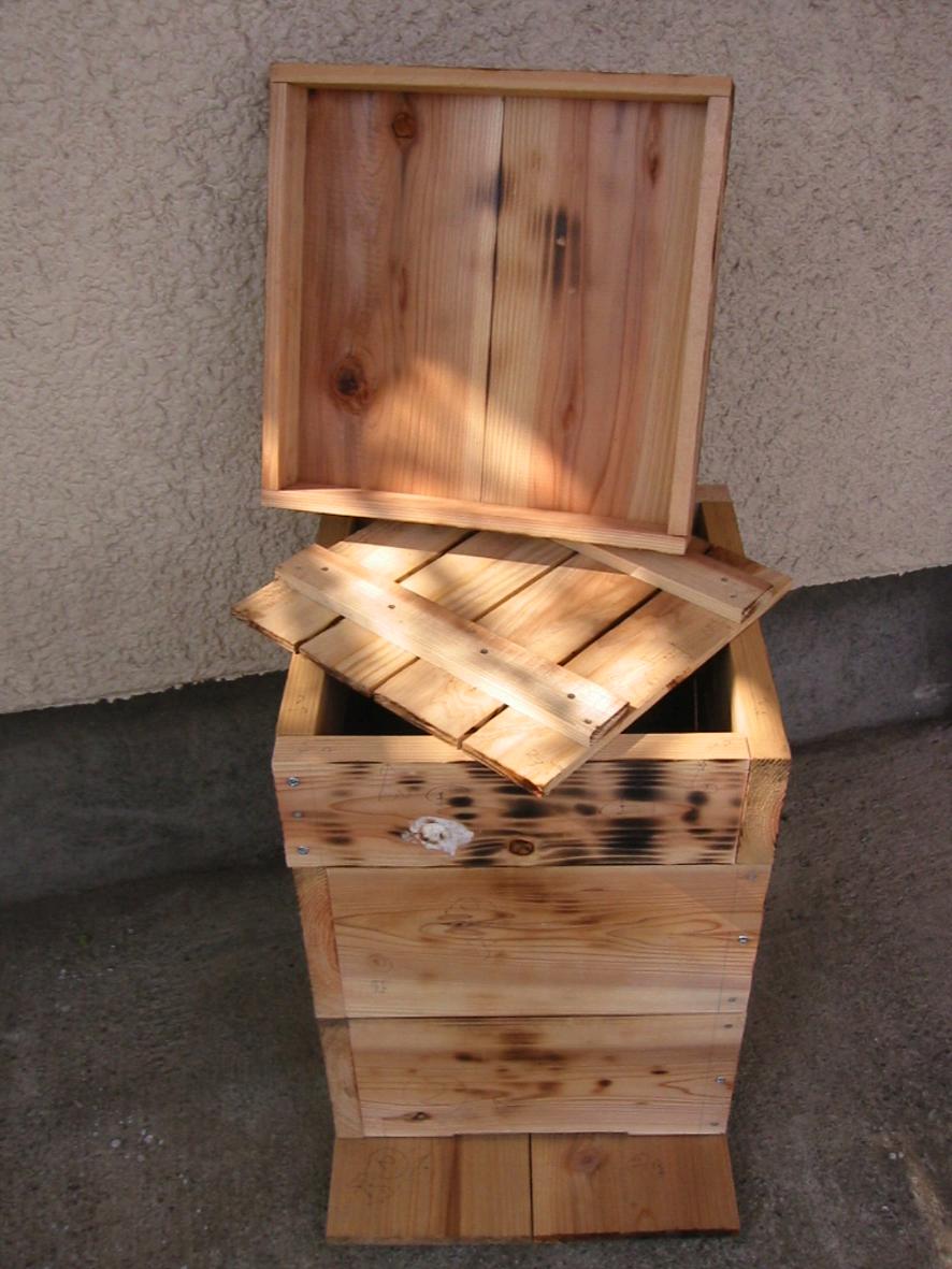 【定番お得】日本蜜蜂 重箱用 巣箱台 30cm用 虫かご・飼育ケース