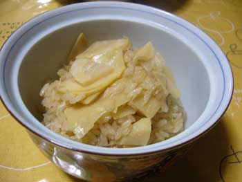 筍ごはん