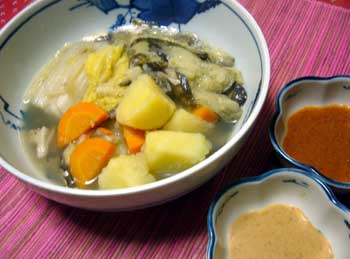 野菜の鰹だし煮