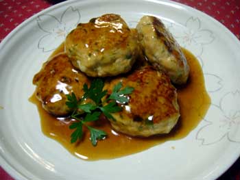 つくね風バーグ