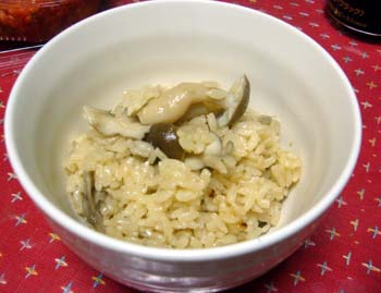 きのこごはん