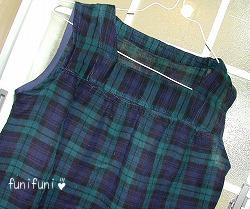 ダブルガーゼのチュニック胸元アップ♪