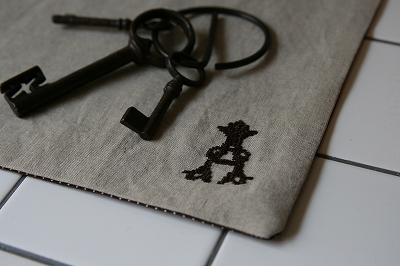 刺しゅうのアップ