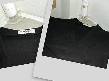 会社のカーディガン♪