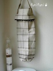 シンプルなポリ袋ストッカー♪