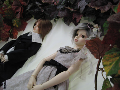 セレモニー台の上で