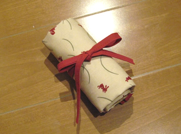 エコバッグ（うさぎ和柄）