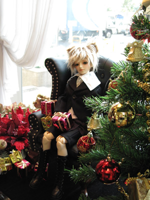 撮影スペースにて　柊くん