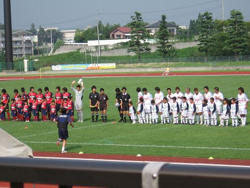 試合開始