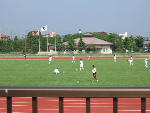 試合中