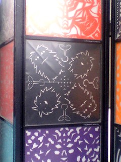 モリゾー・キッコロの形の切り抜き。