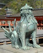 厳島神社狛