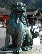厳島神社狛犬