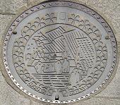 金比羅マンホール