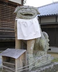 伊勢久留間神社狛犬