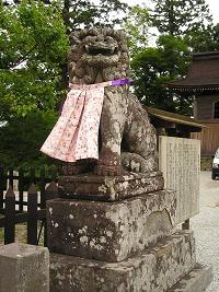 威徳天神社狛犬