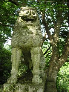 吉水神社狛犬