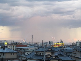 ２００９．１０．２７．雨雲　２