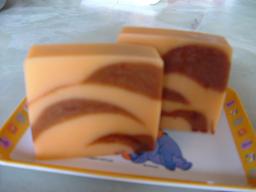 スイカ果汁カット