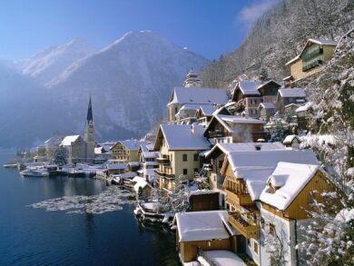 冬のハルシュタット Hallstatt Dachstein 旅行と写真のブログ わくわくシャッター 楽天ブログ