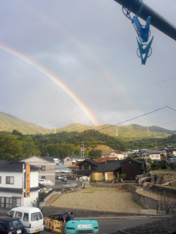 ２つの虹
