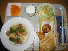 朝食