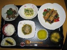 夕食