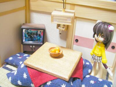 コタツと猫とミカンは最強コラボですね