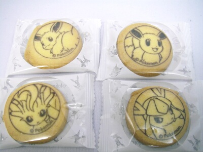 6枚中4枚がイーブイでしたv