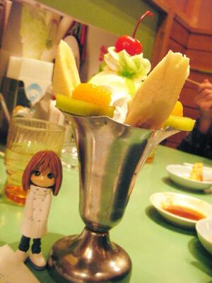 バナナパフェ～♪