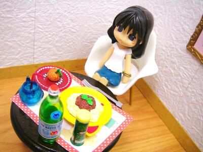 食玩並べてみました♪