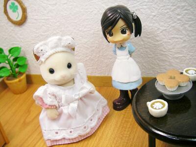 エプロンドレスは可愛くて好きv