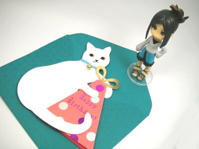 しろにゃんこ～v