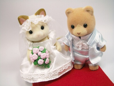 クマ・ネコ夫婦