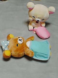 怖い夢みたの・・・