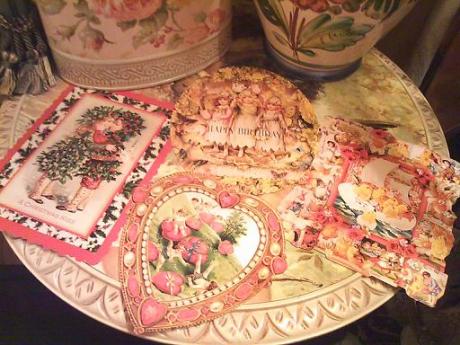 シンシアハーツ　ヴィクトリアーナカレンダー２０１０の付録のポストカード