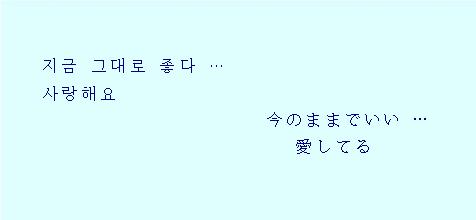 今のままで　いい・・・　（ハングル）.JPG