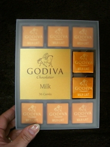 ゴディバ。