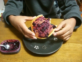 ﾌﾞﾙｰﾍﾞﾘｰたっぷり。