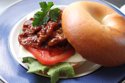 ベーグルサンド