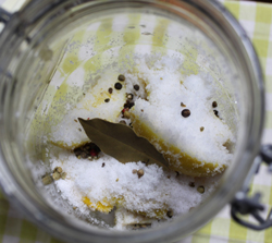 レモンの塩漬け