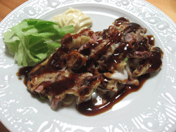 イカのネギ焼き