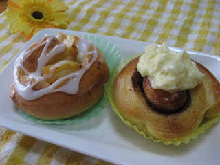 シナモン　アップルロール