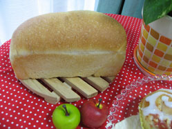 リンゴ酵母でキャラメルチョコチップパン