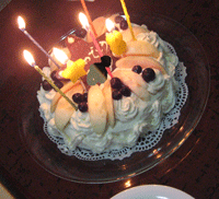 誕生日ケーキ
