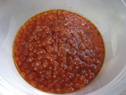 いくらの醤油漬け