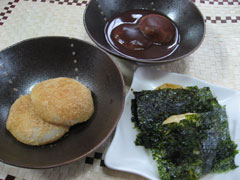 つきたて餅３種