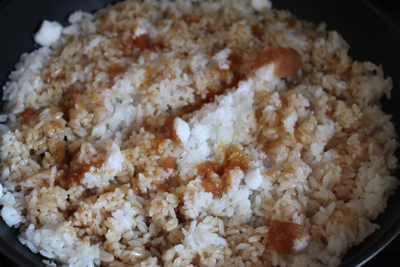 砂糖チャーハン