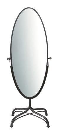 ちょっと大人になった小悪魔だけのアイアンミラー　　オーバルタイプ