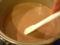 豆乳で作るチョコババロア２